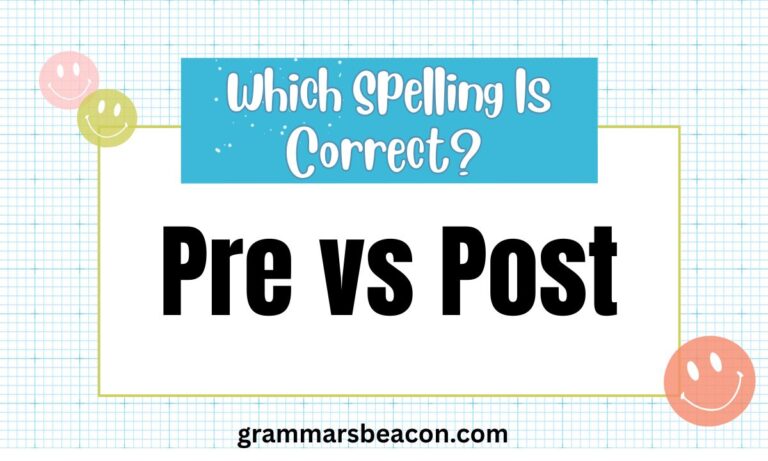 Pre vs Post The Ultimate Guide to Prefix Meanings and Usage