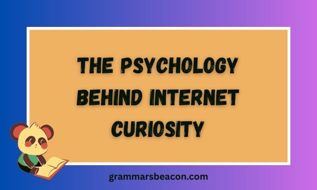 The Psychology Behind Internet Curiosity