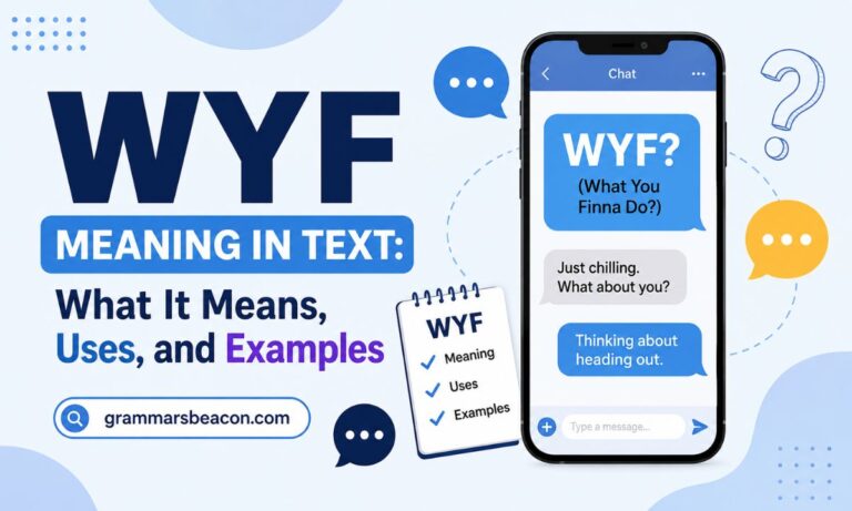 WYF Meaning in Text What It Means, Uses, and Examples