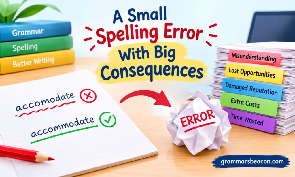 A Small Spelling Error With Big Consequences