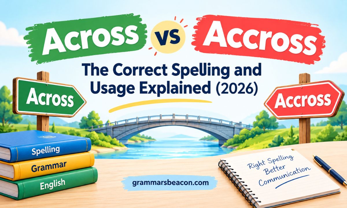 Across vs Accross
