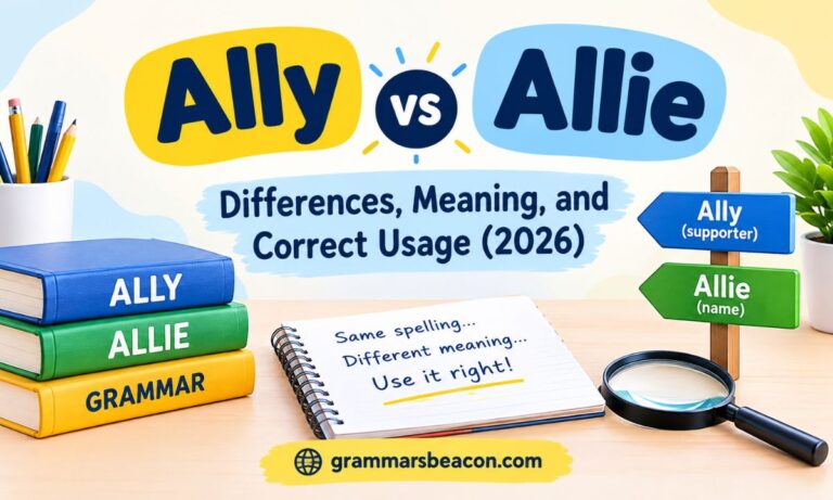 Ally vs Allie