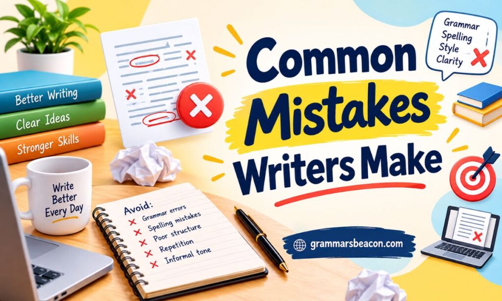 Common Mistakes Writers Make