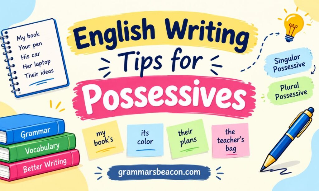 English Writing Tips for Possessives