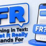 FR Meaning in Text