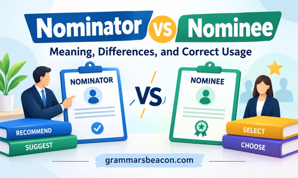 Nominator vs Nominee