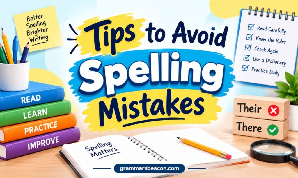 Tips to Avoid Spelling Mistakes