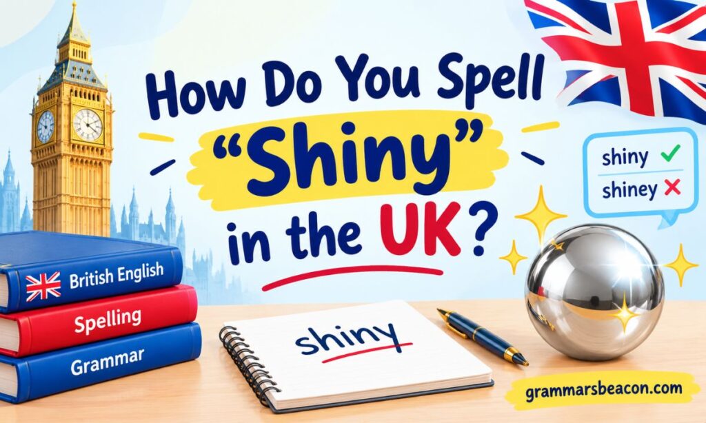 How Do You Spell Shiny in the UK