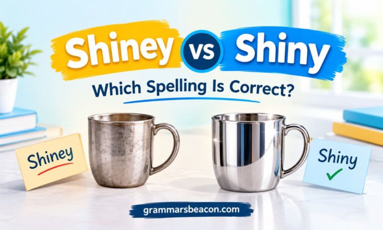 Shiney vs Shiny: Which Spelling Is Correct?