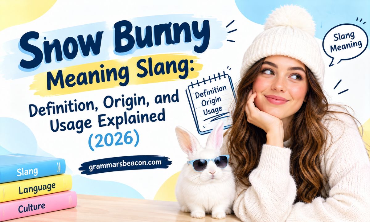 Snow Bunny Meaning Slang